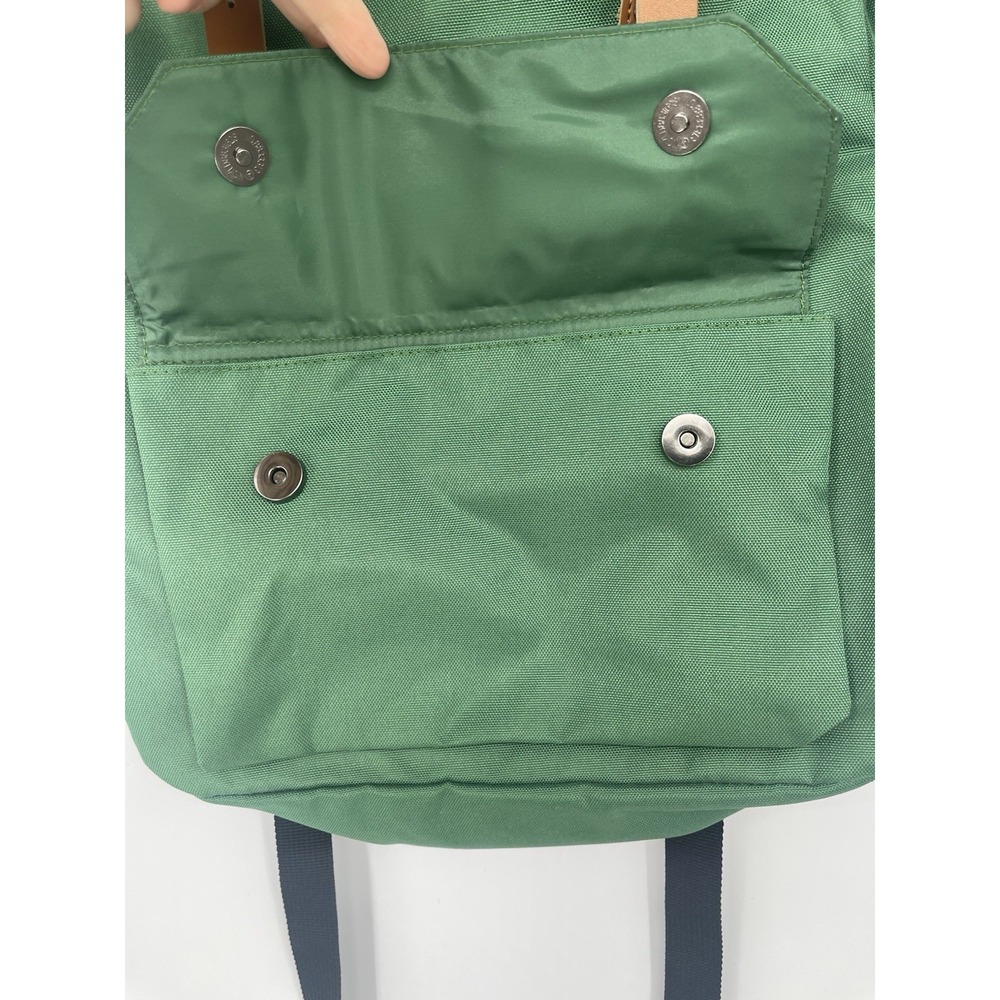 Arbonne Nature BackPack Limited Edition ~ Green W/Brown Straps - Picture 3 of 4